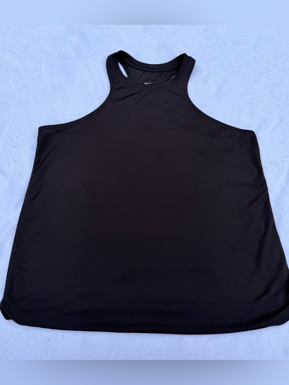Nike Black High-Neck Racerback Tank